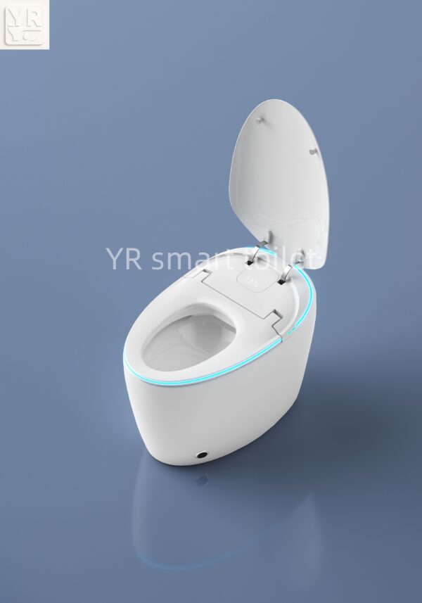 egg shape smart toilet