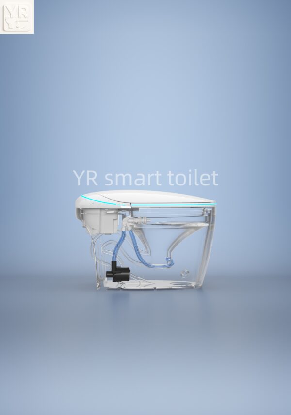 egg shape smart toilet