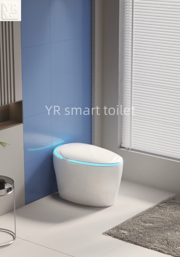egg shape smart toilet
