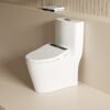 5 Smart Toilet Seat with Auto Lid, Instant Warm Wash, Heated Seat & Foam Shield