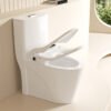 Smart Toilet Seat with Auto Lid, Instant Warm Wash, Heated Seat & Foam Shield