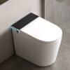 Compact Smart Toilet with Auto Lid Opening, Voice Control & Built-in Water Tank (2) Compact Smart Toilet with Auto Lid Opening, Voice Control & Built-in Water Tank