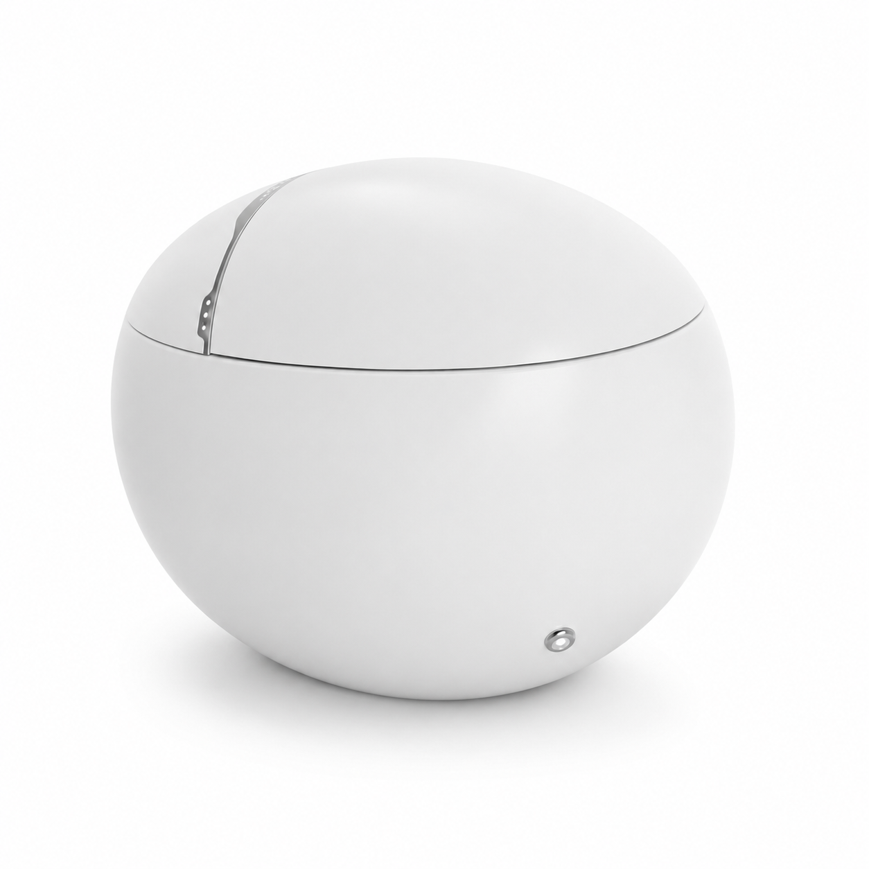 Manual Lid Smart Toilet with Built-in Water Tank, Instant Warm Wash & Digital Remote Contro