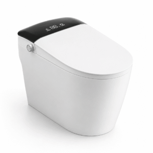 Smart Toilet Seat with Auto Lid, Instant Warm Wash, Heated Seat & Foam Shield