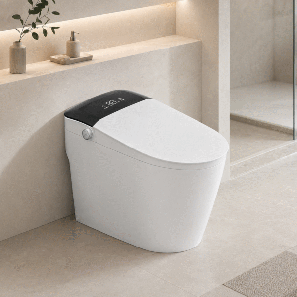 Smart Toilet Seat with Auto Lid, Instant Warm Wash, Heated Seat & Foam Shield4 Smart Toilet Seat with Auto Lid, Instant Warm Wash, Heated Seat & Foam Shield